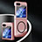 Funda Dura Plastico Rigida Sin Marco Carcasa Mate con Mag-Safe Magnetic QH1 para Samsung Galaxy Z Flip5 5G