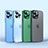 Funda Dura Ultrafina Carcasa Transparente Mate QC1 para Apple iPhone 12 Mini