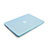 Funda Dura Ultrafina Transparente Mate para Apple MacBook Pro 15 pulgadas Retina Azul