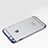 Funda Dura Ultrafina Transparente T01 para Apple iPhone 6S Plus Azul