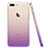 Funda Gel Ultrafina Transparente Gradiente para Apple iPhone 7 Plus Morado