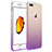 Funda Gel Ultrafina Transparente Gradiente para Apple iPhone 7 Plus Morado