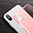 Funda Gel Ultrafina Transparente para Apple iPhone X Rosa