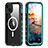 Funda Impermeable Bumper Silicona y Plastico Waterproof Carcasa 360 Grados con Mag-Safe Magnetic para Apple iPhone 13