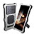 Funda Impermeable Bumper Silicona y Plastico Waterproof Carcasa 360 Grados con Soporte para Samsung Galaxy S24 Ultra 5G