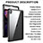 Funda Impermeable Bumper Silicona y Plastico Waterproof Carcasa 360 Grados para Apple iPad Pro 12.9 (2021) Negro