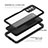 Funda Impermeable Bumper Silicona y Plastico Waterproof Carcasa 360 Grados para Samsung Galaxy A02s Negro