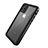 Funda Impermeable Bumper Silicona y Plastico Waterproof Carcasa 360 Grados W01 para Apple iPhone 11 Negro