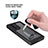 Funda Impermeable Bumper Silicona y Plastico Waterproof Carcasa 360 Grados W02 para Samsung Galaxy Note 20 Ultra 5G Negro