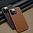 Funda Lujo Cuero Carcasa A09 para Apple iPhone 15