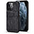 Funda Lujo Cuero Carcasa A14 para Apple iPhone 13 Pro