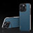 Funda Lujo Cuero Carcasa AT5 para Apple iPhone 16 Pro Max