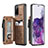 Funda Lujo Cuero Carcasa C01S para Samsung Galaxy S20 Plus