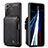 Funda Lujo Cuero Carcasa C01S para Samsung Galaxy S21 FE 5G