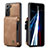 Funda Lujo Cuero Carcasa C01S para Samsung Galaxy S21 FE 5G