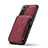 Funda Lujo Cuero Carcasa C01S para Samsung Galaxy S21 FE 5G