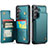 Funda Lujo Cuero Carcasa C01S para Samsung Galaxy S24 Plus 5G