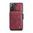 Funda Lujo Cuero Carcasa C02S para Samsung Galaxy S21 FE 5G