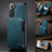 Funda Lujo Cuero Carcasa C03S para Samsung Galaxy S21 Plus 5G