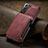 Funda Lujo Cuero Carcasa C03S para Samsung Galaxy S21 Plus 5G