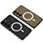 Funda Lujo Cuero Carcasa con Mag-Safe Magnetic AC2 para Samsung Galaxy S21 Plus 5G