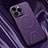 Funda Lujo Cuero Carcasa con Mag-Safe Magnetic LD1 para Apple iPhone 13 Pro