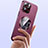 Funda Lujo Cuero Carcasa con Mag-Safe Magnetic QC1 para Apple iPhone 12