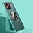 Funda Lujo Cuero Carcasa con Mag-Safe Magnetic QC1 para Apple iPhone 13 Pro