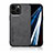 Funda Lujo Cuero Carcasa DY1 para Apple iPhone 12 Pro Max