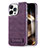 Funda Lujo Cuero Carcasa JD1 para Apple iPhone 15 Pro