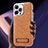 Funda Lujo Cuero Carcasa JD1 para Apple iPhone 15 Pro