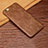 Funda Lujo Cuero Carcasa L01 para Apple iPhone 6 Plus Marron