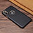 Funda Lujo Cuero Carcasa L04 para Apple iPhone Xs Negro