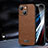 Funda Lujo Cuero Carcasa LD2 para Apple iPhone 13