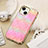 Funda Lujo Cuero Carcasa LD4 para Apple iPhone 15