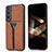 Funda Lujo Cuero Carcasa M02T para Samsung Galaxy S24 5G