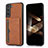 Funda Lujo Cuero Carcasa M03T para Samsung Galaxy S24 5G