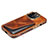 Funda Lujo Cuero Carcasa MT2 para Apple iPhone 14 Pro