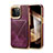 Funda Lujo Cuero Carcasa MT2 para Apple iPhone 15 Pro