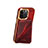 Funda Lujo Cuero Carcasa MT2 para Apple iPhone 16 Pro Max