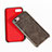 Funda Lujo Cuero Carcasa para Apple iPhone 8 Marron