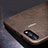 Funda Lujo Cuero Carcasa para Huawei Honor 10 Marron