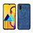 Funda Lujo Cuero Carcasa para Samsung Galaxy M30s