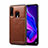 Funda Lujo Cuero Carcasa R01 para Huawei P30 Lite