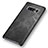 Funda Lujo Cuero Carcasa R01 para Samsung Galaxy Note 8 Duos N950F Negro