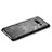 Funda Lujo Cuero Carcasa R01 para Samsung Galaxy Note 8 Duos N950F Negro