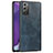 Funda Lujo Cuero Carcasa R02 para Samsung Galaxy Note 20 5G