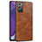 Funda Lujo Cuero Carcasa R02 para Samsung Galaxy Note 20 5G