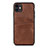 Funda Lujo Cuero Carcasa R03 para Apple iPhone 11