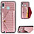 Funda Lujo Cuero Carcasa S01D para Samsung Galaxy M10S